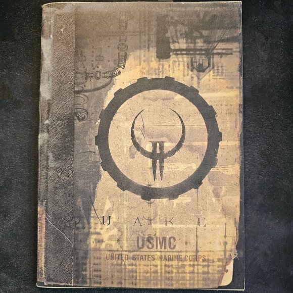 QUAKE II for PC original 1997 manual, highly collectible - booklet only, VGUC - Picture 1 of 5